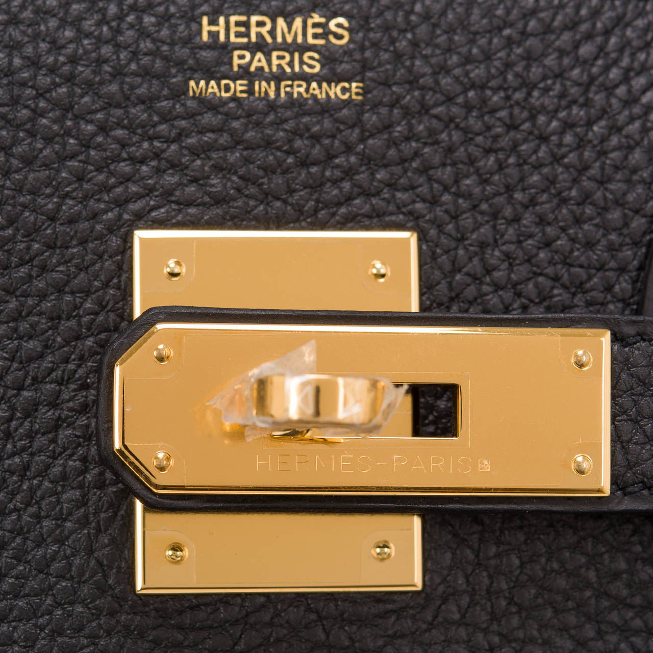 Hermes Black Togo Birkin 30cm Gold Hardware at 1stdibs  