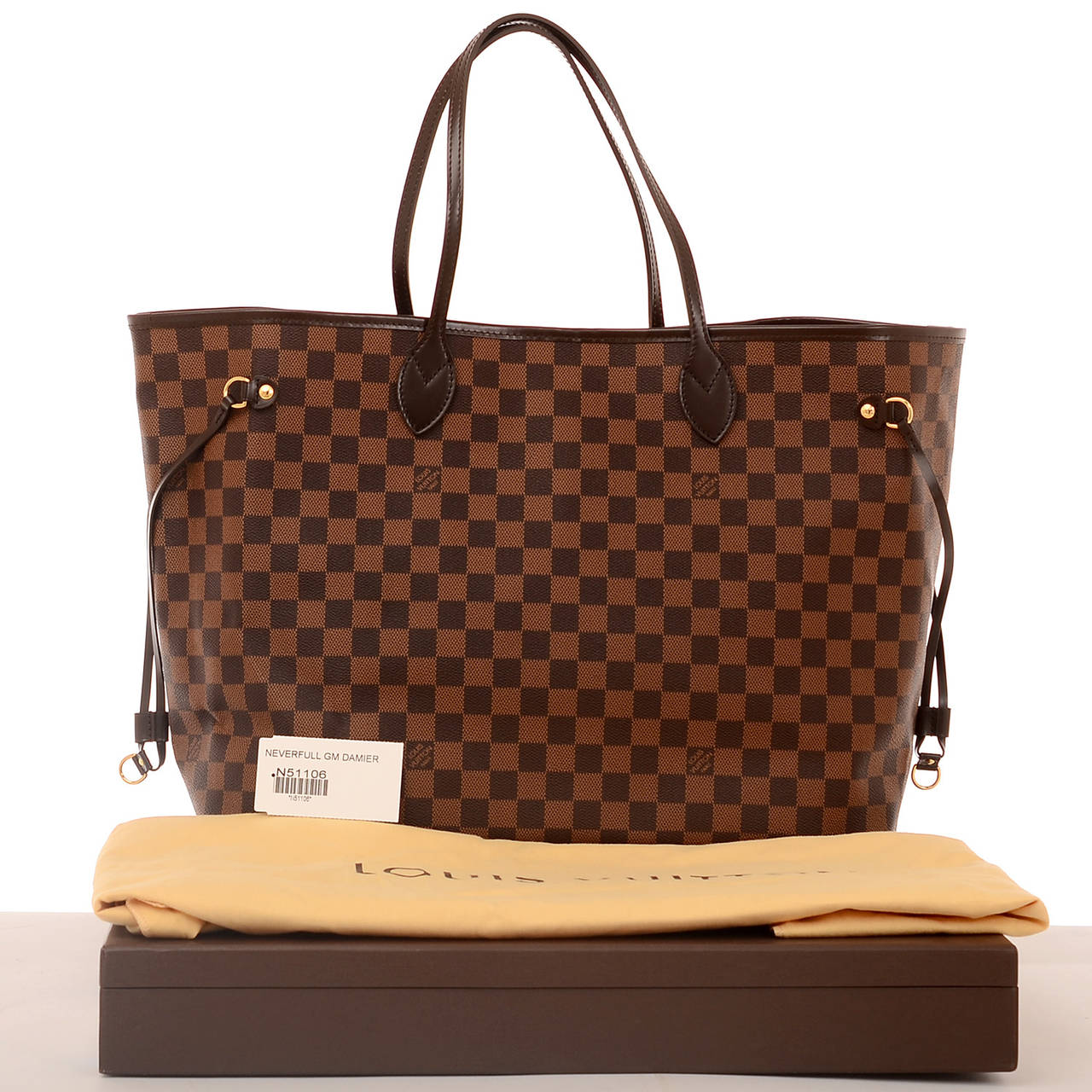 Louis Vuitton Damier Ebene Neverfull GM 3