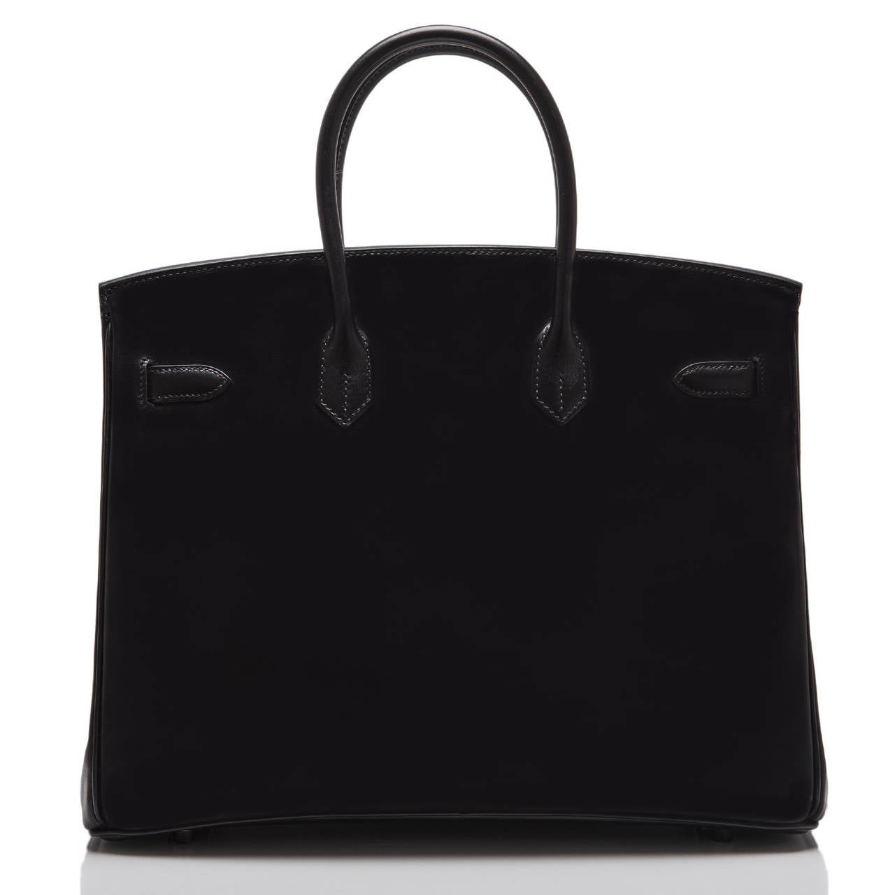 Hermes HSS Black Box Birkin 35cm In Excellent Condition In New York, NY