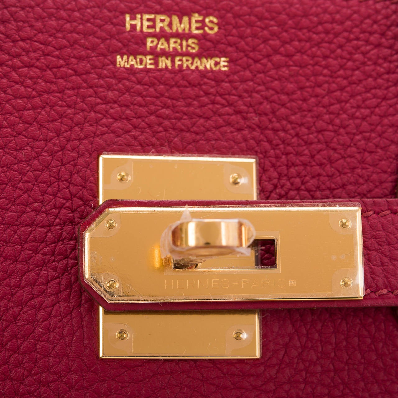 Hermes Rubis Togo Birkin 35cm Gold Hardware 1