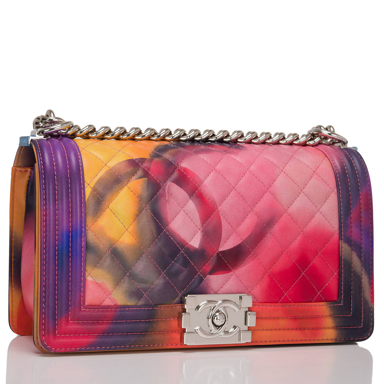 Chanel Flower Power Medium Boy Bag