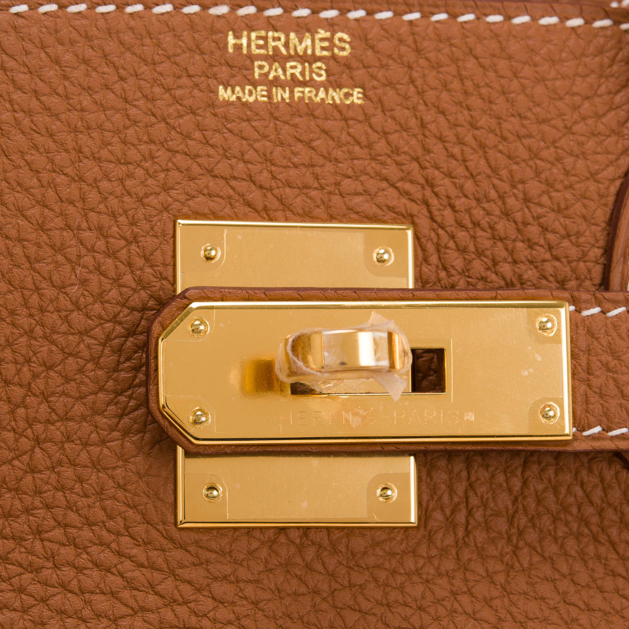 Women's Hermes Gold Togo Birkin 30cm Gold Hardware