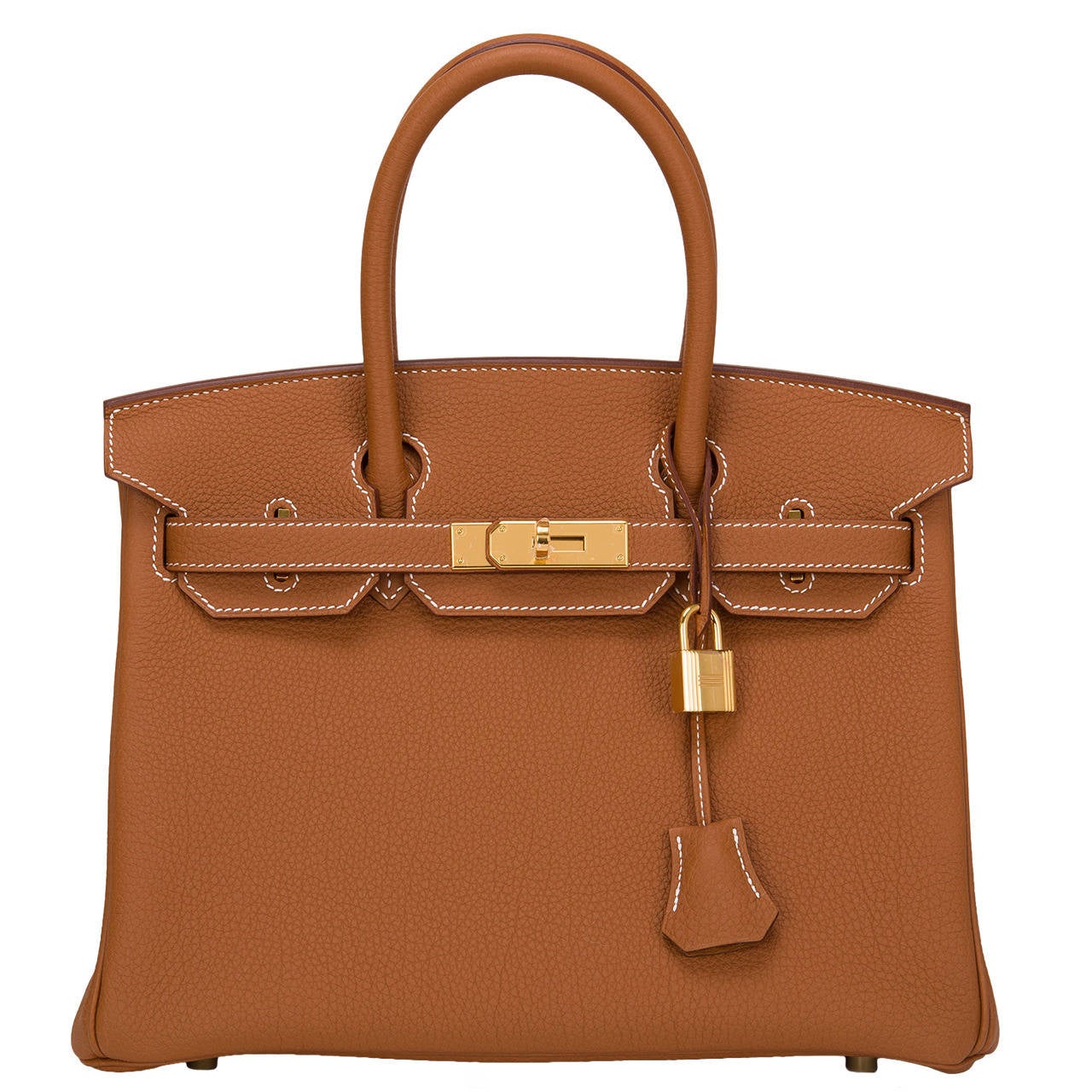 Hermes Gold Togo Birkin 30cm Gold Hardware