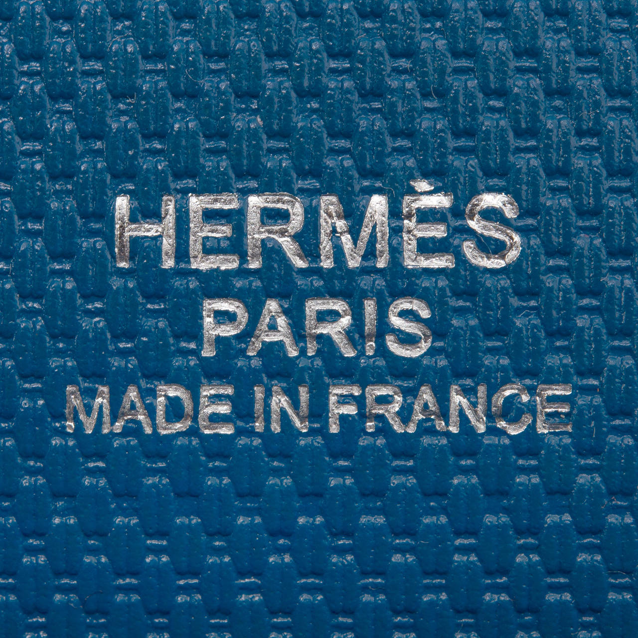 Hermes Bleu de Galice Veau Grain d'H Kelly Cut 2