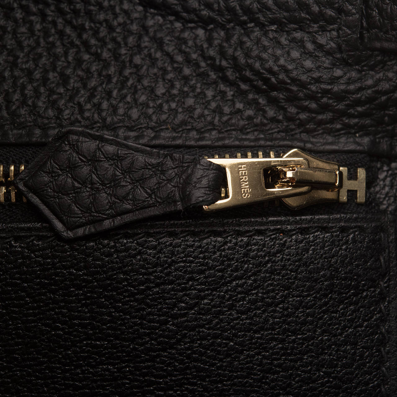 Hermes Black Togo Kelly 32cm Gold Hardware 3