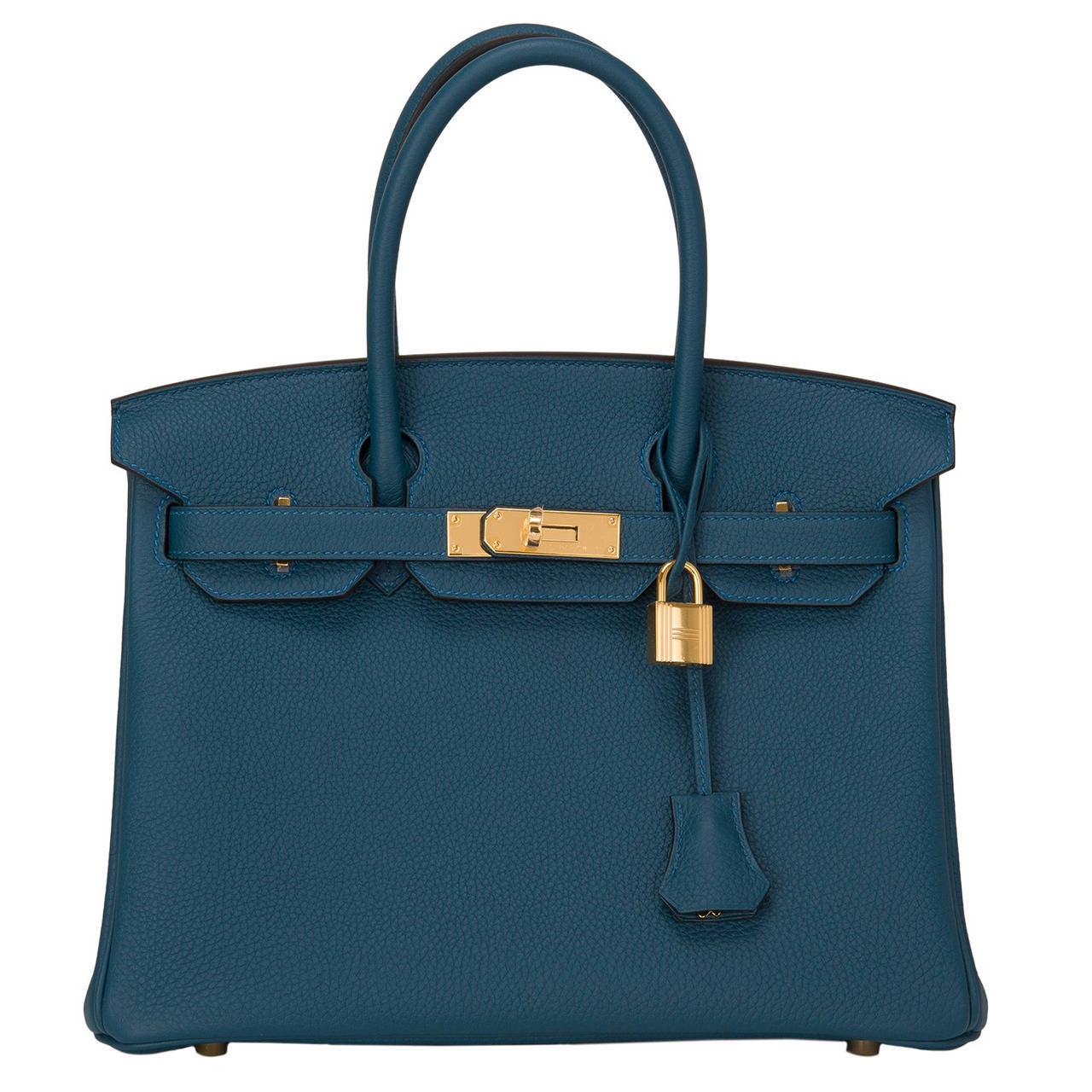 Hermes Colvert Togo Birkin 30cm Gold Hardware