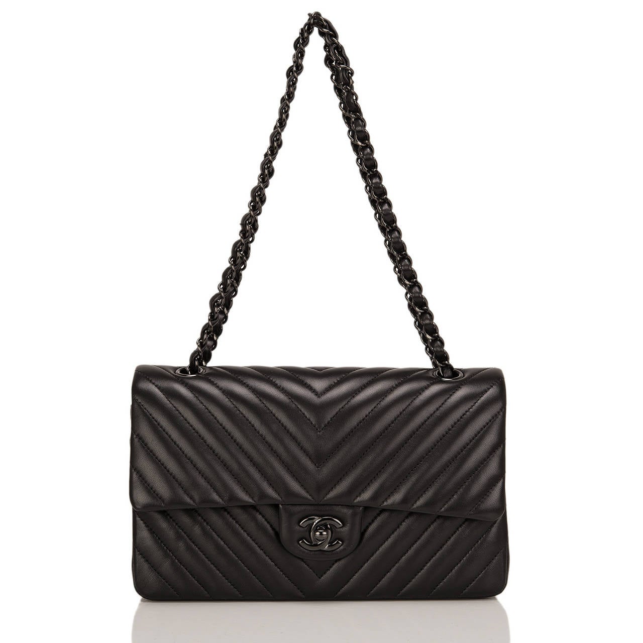 Pre-owned Chanel Jumbo Reissue 227 2.55 Flap Bag Aged Calfskin Rutheni – Madison  Avenue Couture