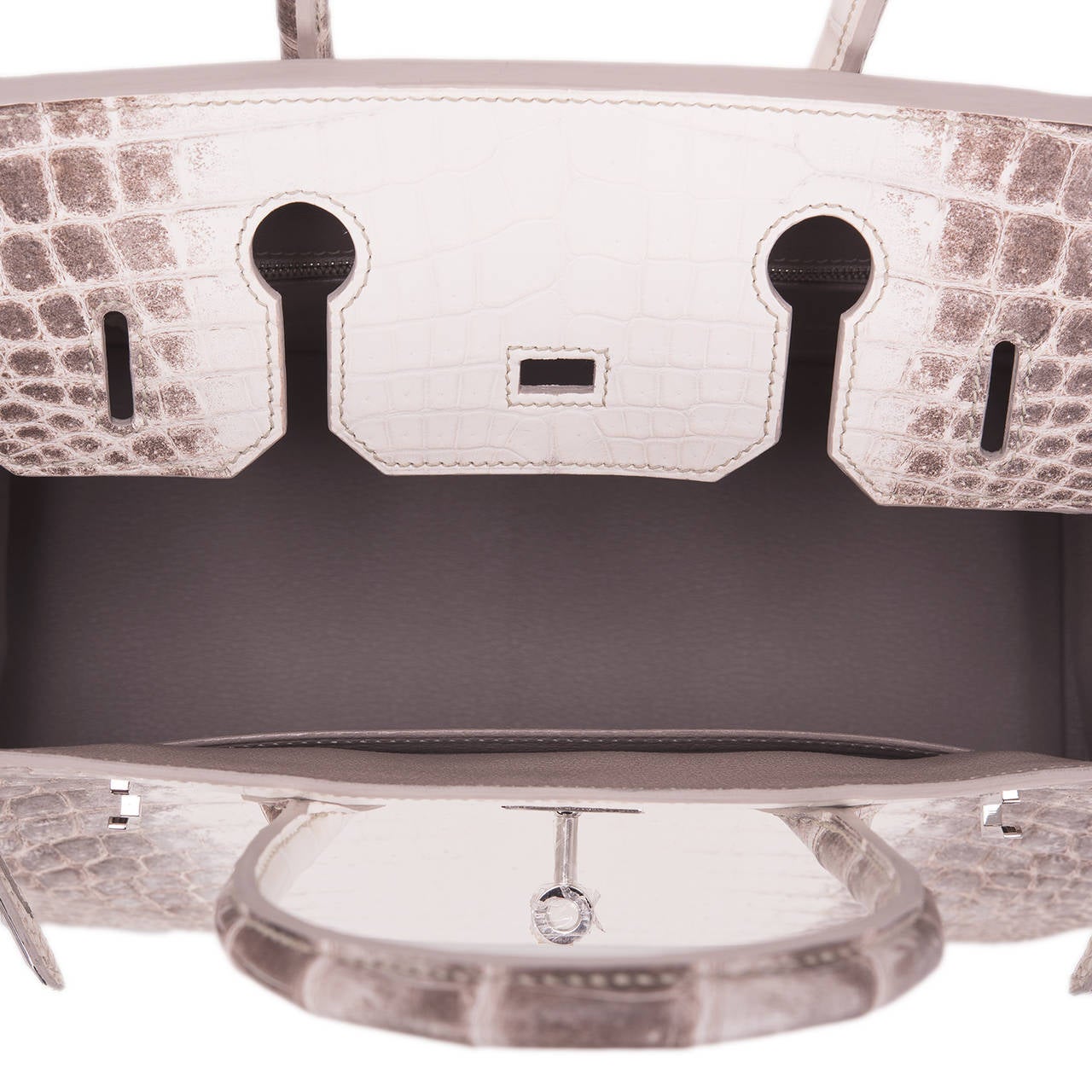 Hermes Niloticus Himalayan Crocodile Birkin 30cm 2