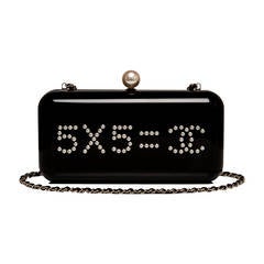 Chanel “Votez Coco" Evening in the Street Clutch