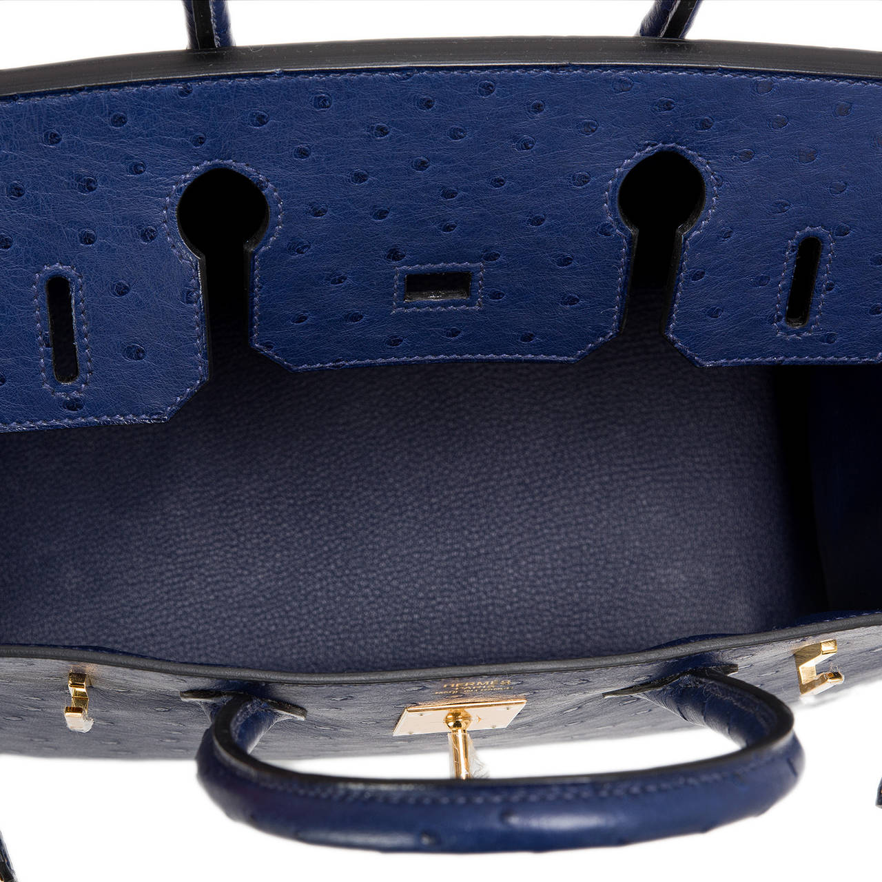 Hermes Blue Electric Togo Birkin 35cm Gold Hardware  