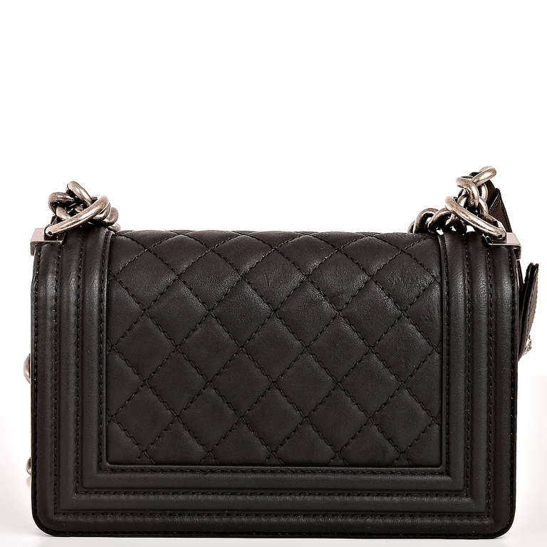 Chanel Black Calfskin Small 