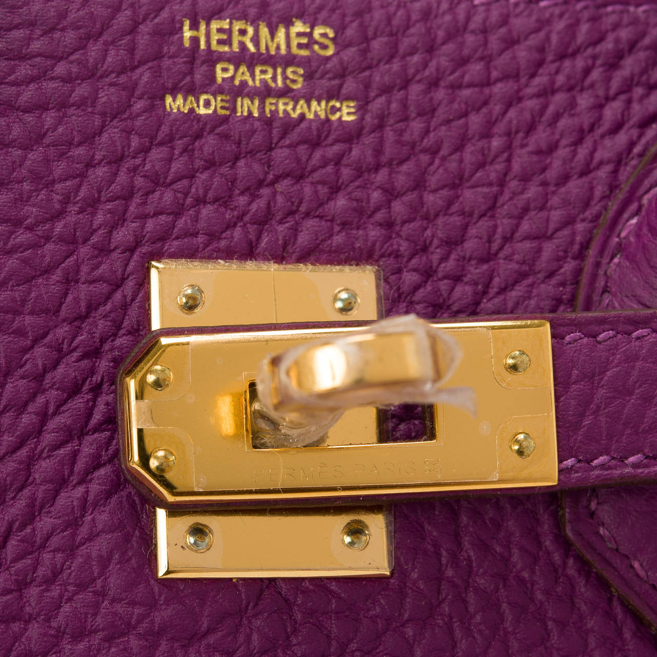 Hermes Anemone Togo Birkin 25cm Gold Hardware 1