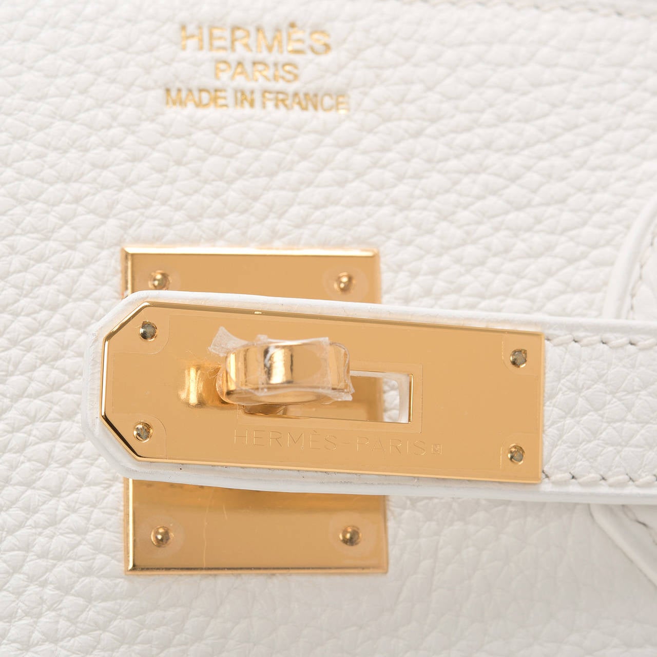 Hermes White Birkin 35cm Gold Hardware 1