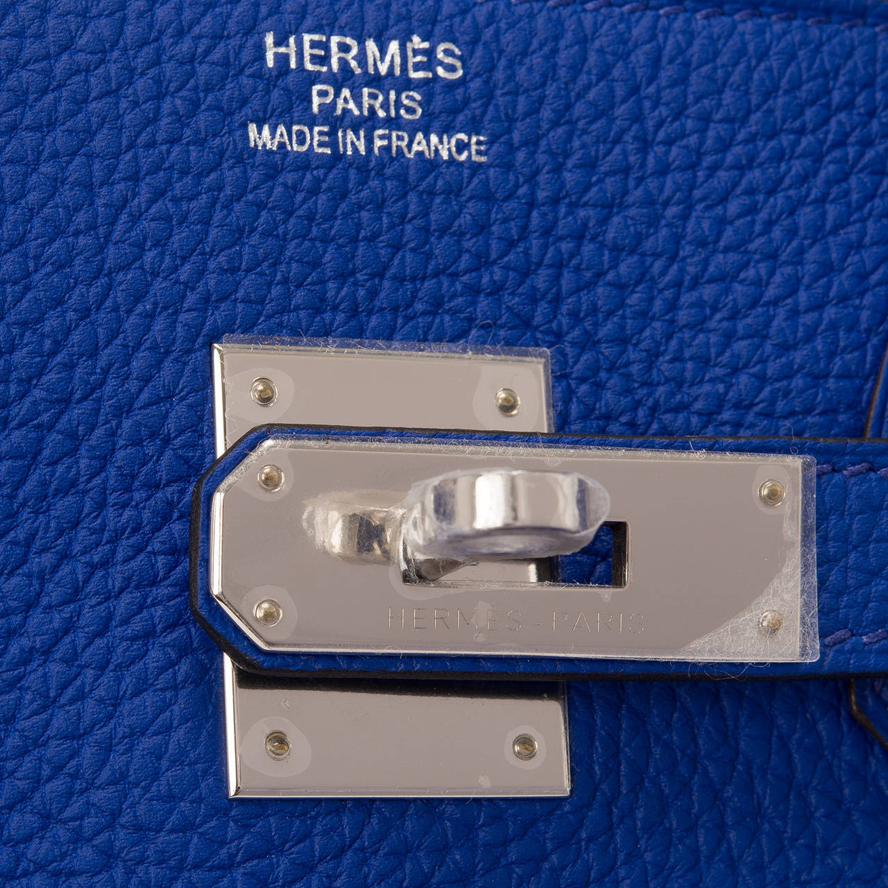 Hermes Blue Electric Togo Birkin 35cm 1