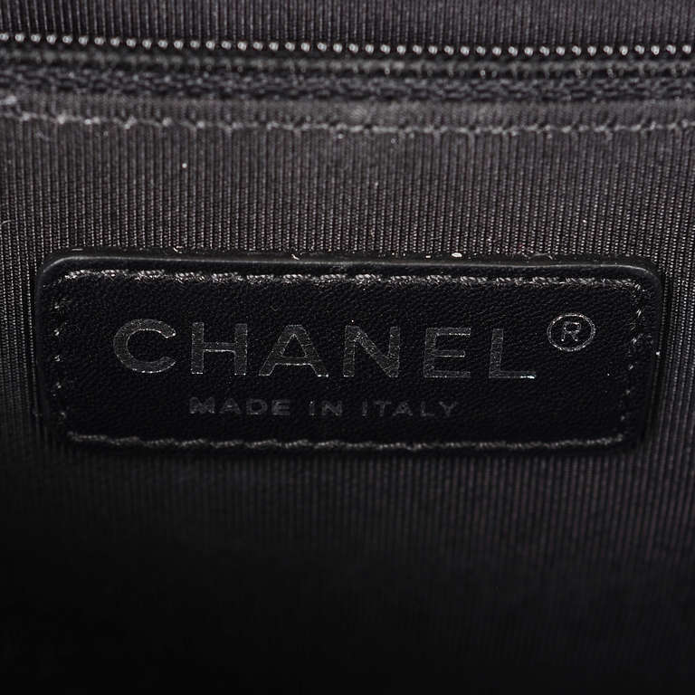 Chanel Faded Studded Medium Boy Bag 4