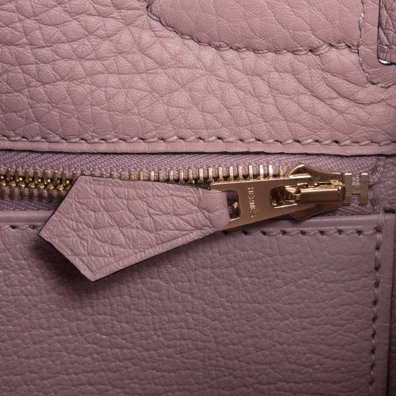 Women's Hermes Glycine Clemence Kelly 32cm Gold Hardware