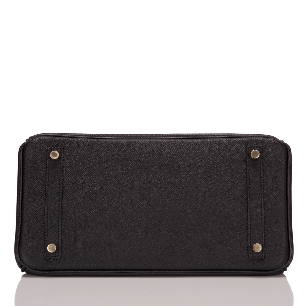 www birkin bags - hermes black 32cm box calf kelly sellier bag, ghw