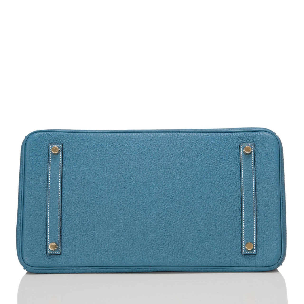 Hermes Blue Jean Togo Birkin 35cm Gold Hardware at 1stdibs
