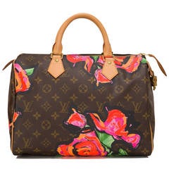 Louis Vuitton Monogram Roses Speedy 30