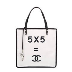 Chanel "5 x 5 = CC" Shopping Tote