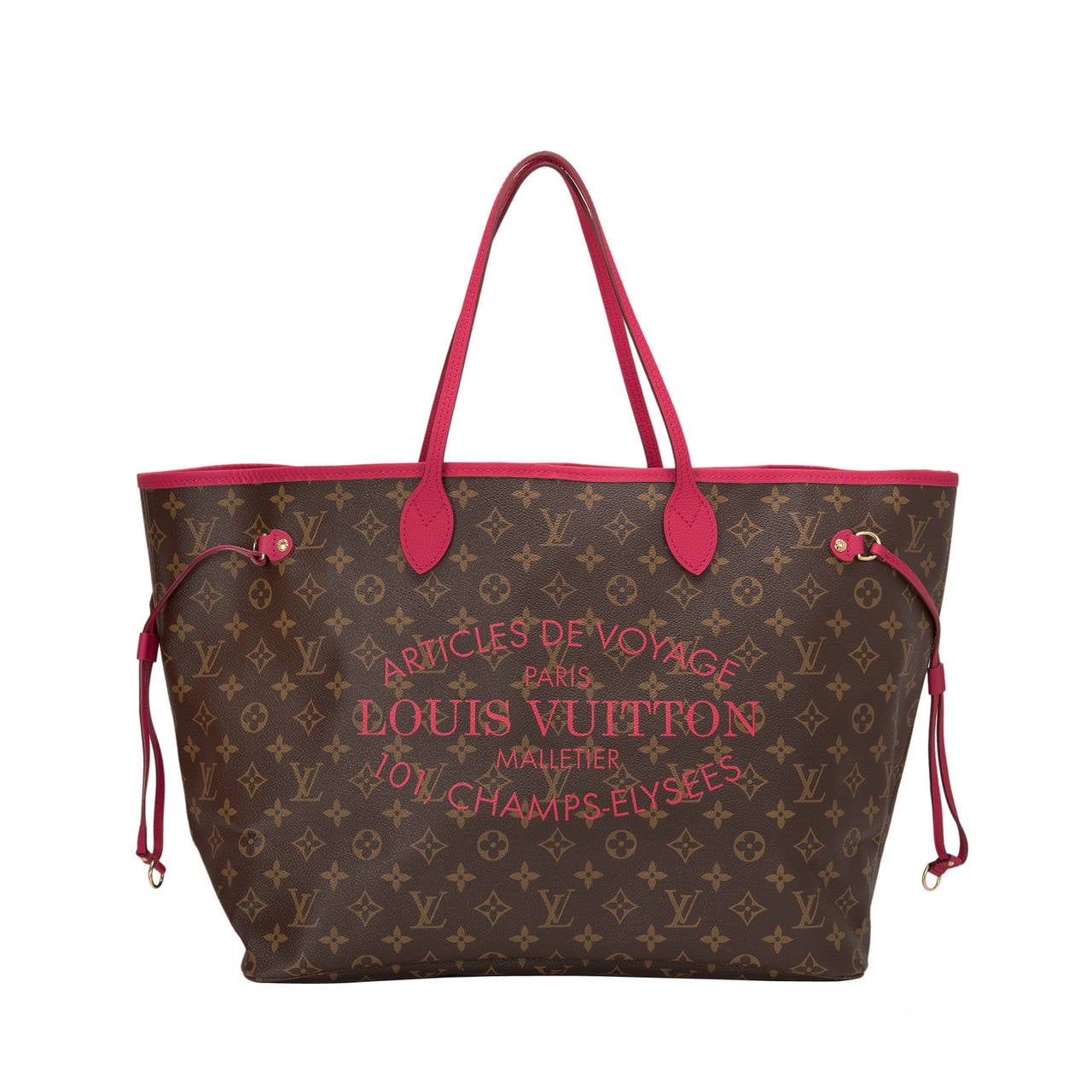 Louis Vuitton Rose Indien Monogram Ikat Neverfull GM