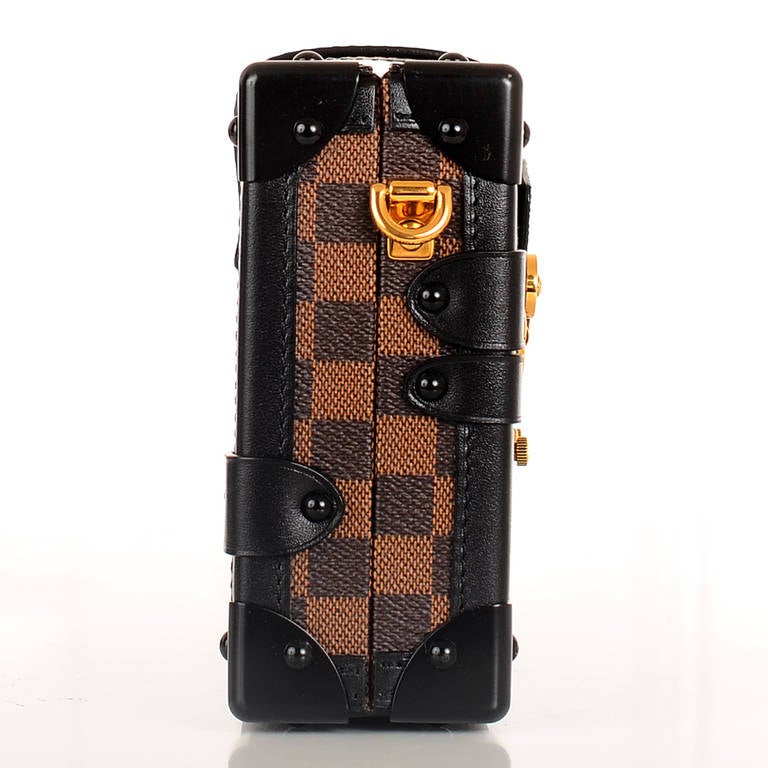 Louis Vuitton Damier Ebene Petite Malle In New Condition In New York, NY