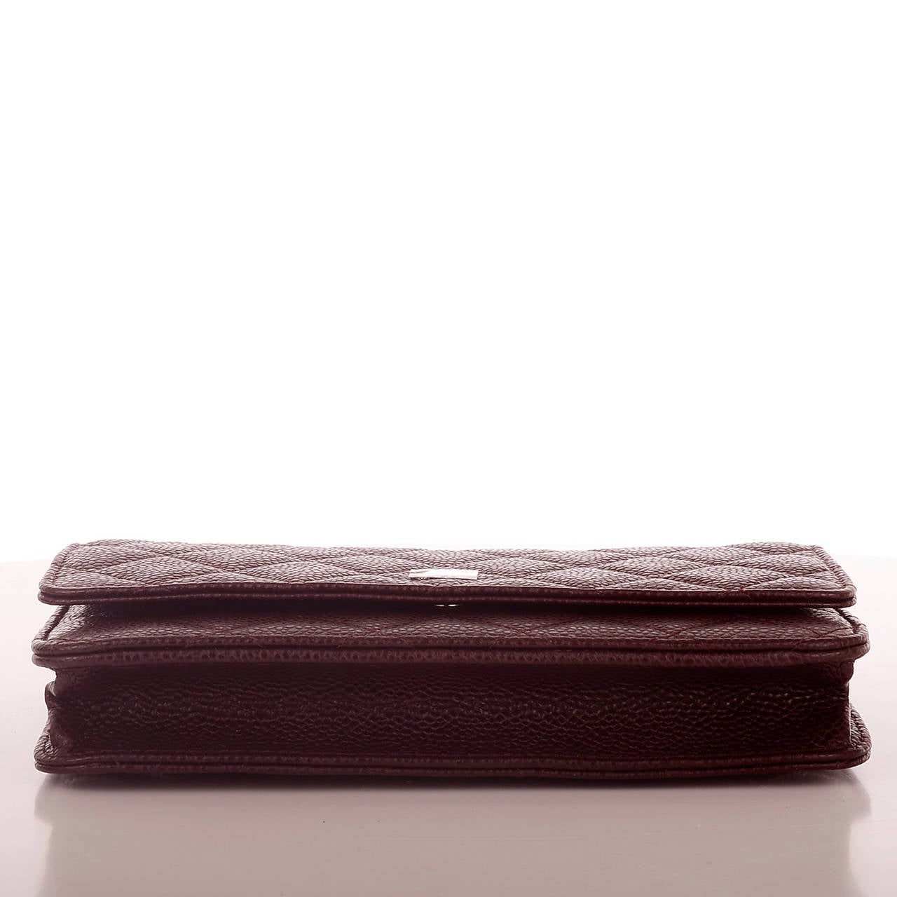 chanel burgundy woc