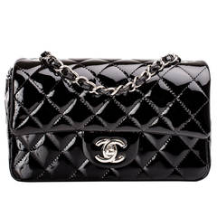 Chanel Black Quilted Caviar Small Classic 2.55 Flap Bag