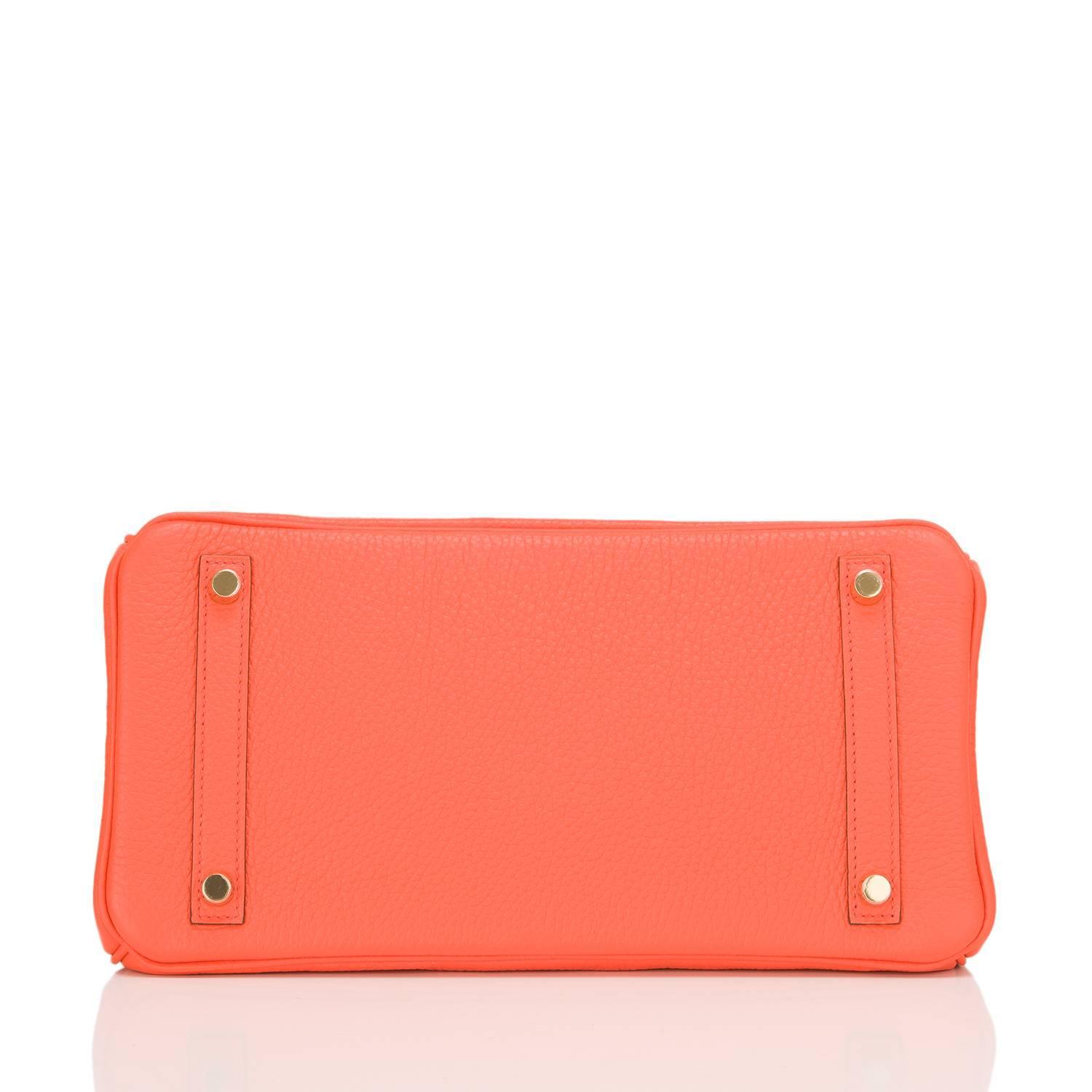 faux hermes - Hermes Orange Poppy Clemence Birkin 30cm Gold Hardware For Sale at ... faux hermes - Hermes Orange Poppy Clemence Birkin 30cm Gold Hardware For Sale at ...