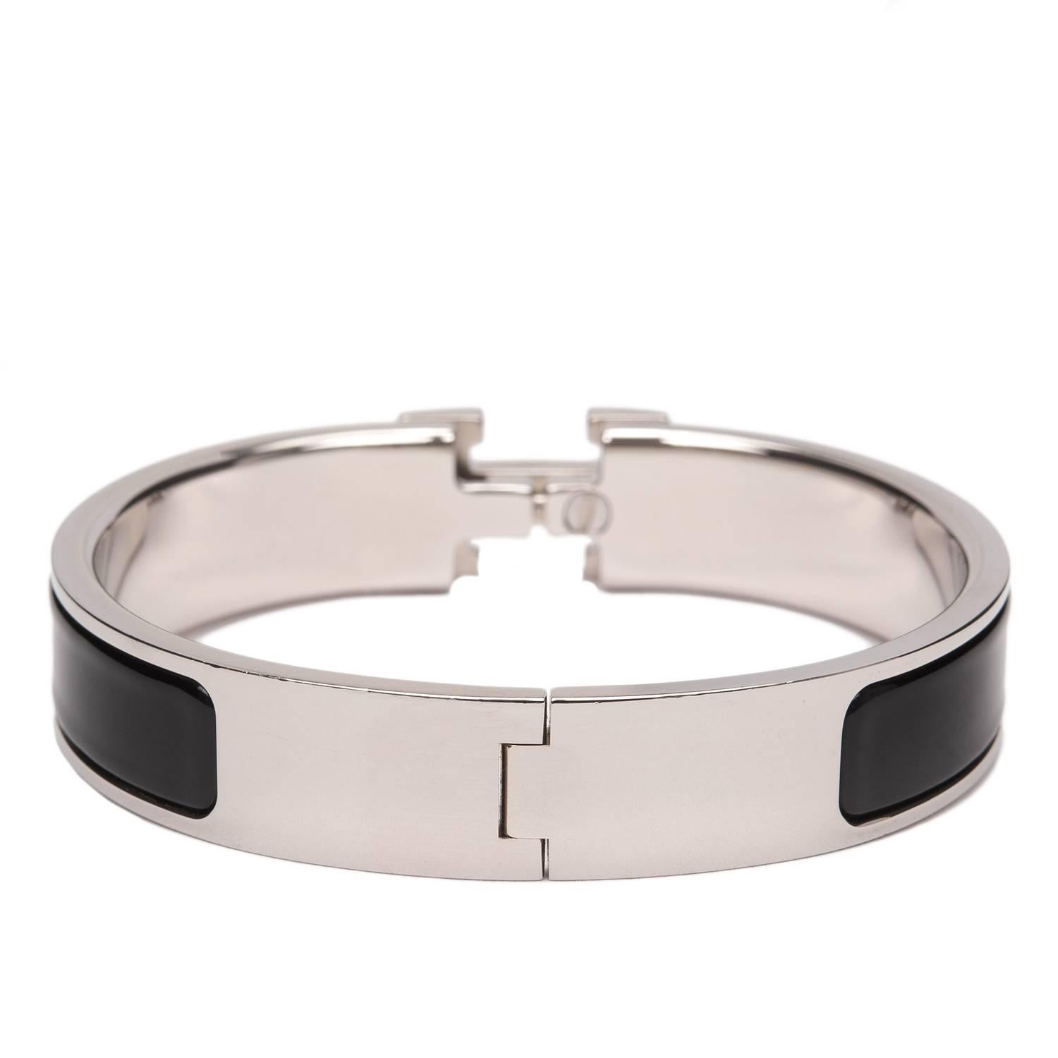 hermes bracelet black