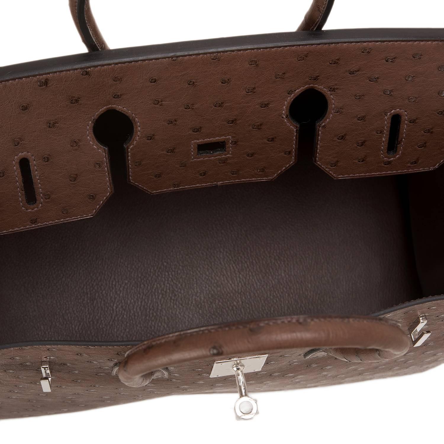 birkin hermes marron