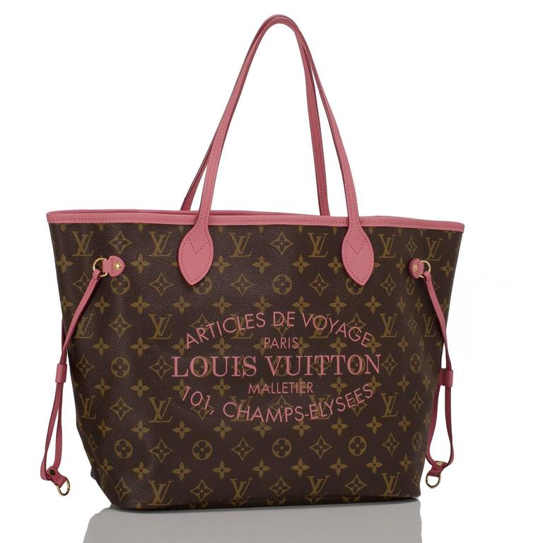 Louis Vuitton neverfull MM rose ikat purse  Louis vuitton, Louis vuitton  bag neverfull, Louis vuitton neverfull mm