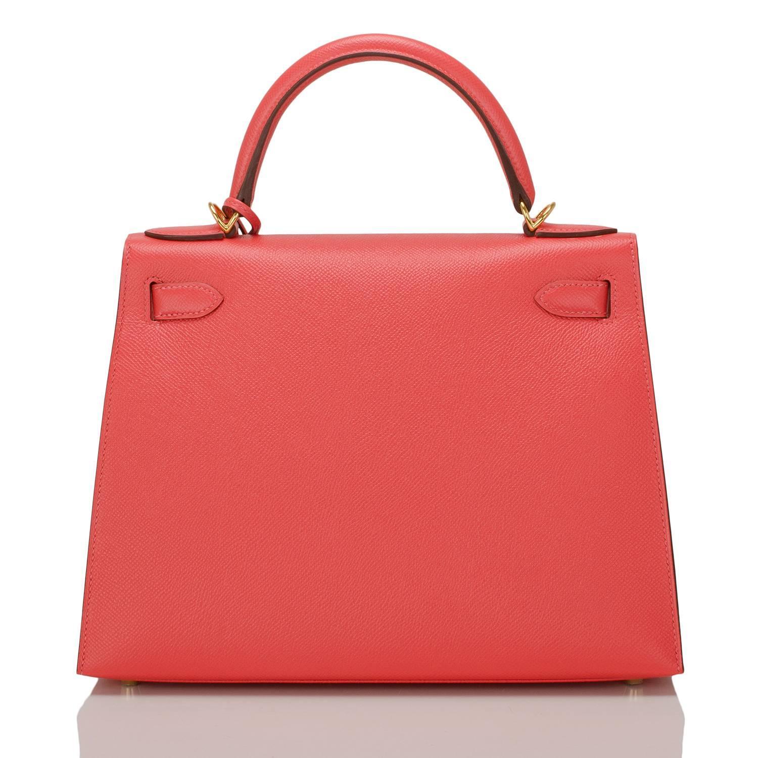 hermes blue paon epsom sellier kelly 28cm gold hardware