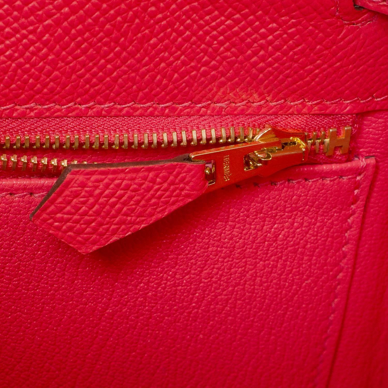 hermes birkin 30 bag exquisite rose jaipur epsom gold hardware