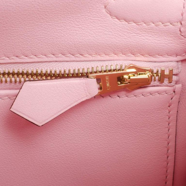 👛 Hermès 25cm Kelly Sellier HSS Rose Sakura & Craie Chèvre