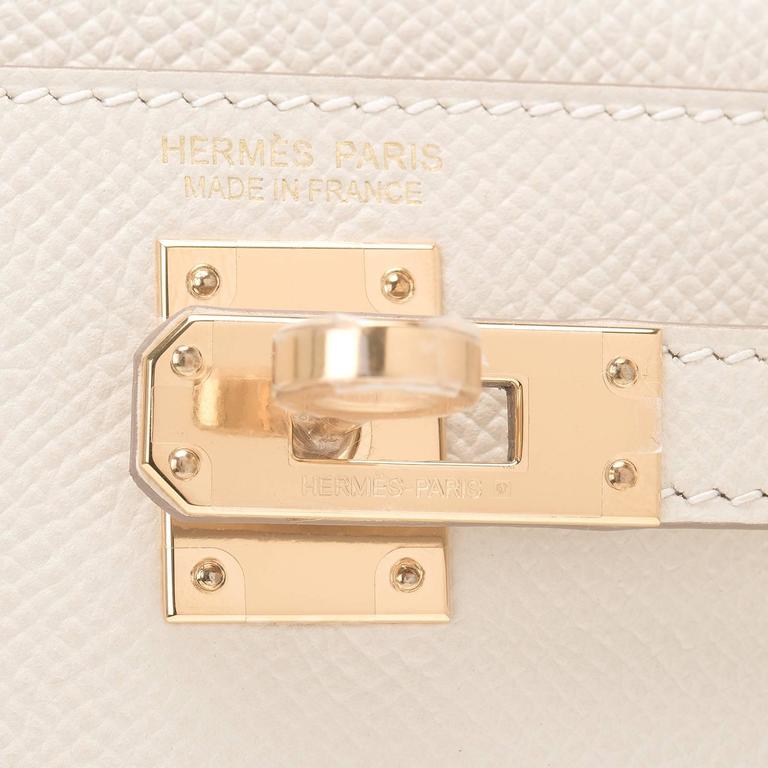 Hermes Kelly 25 Craie Epsom Gold Hardware – Tailored Styling