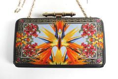 Givenchy Obsedia Minaudiere Bird of Paradise Clutch on Chain Crossbody Bag