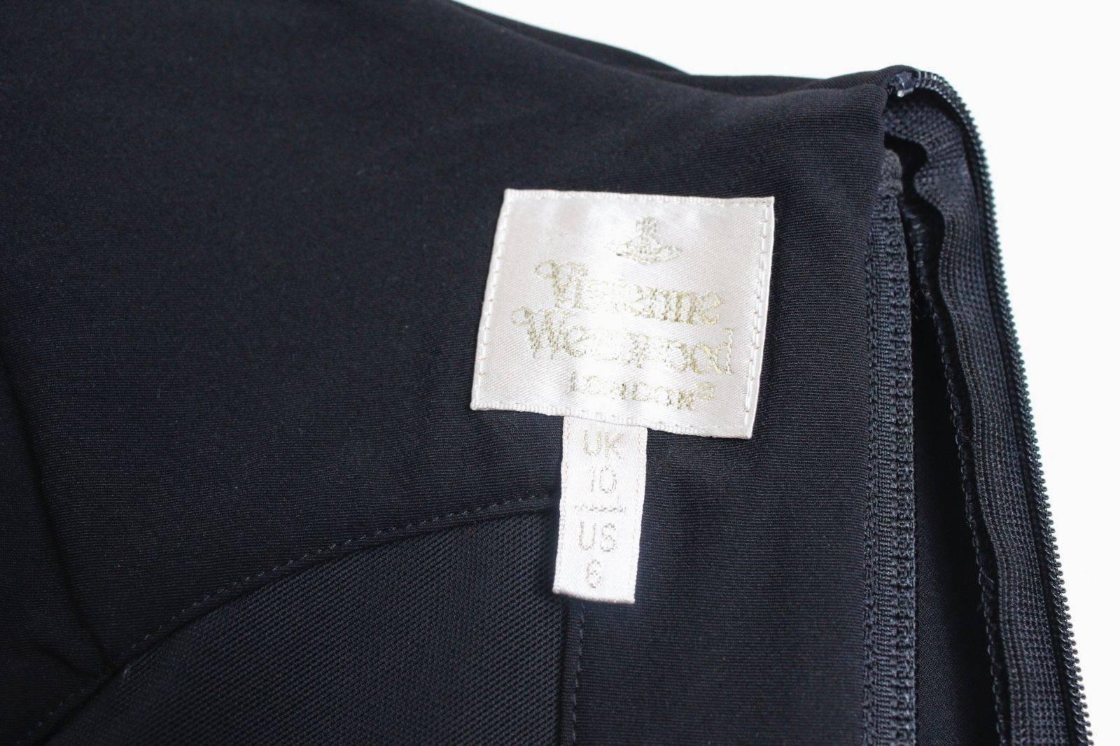 Vivienne Westwood Gold Label Black Corset Dress uk 10 3