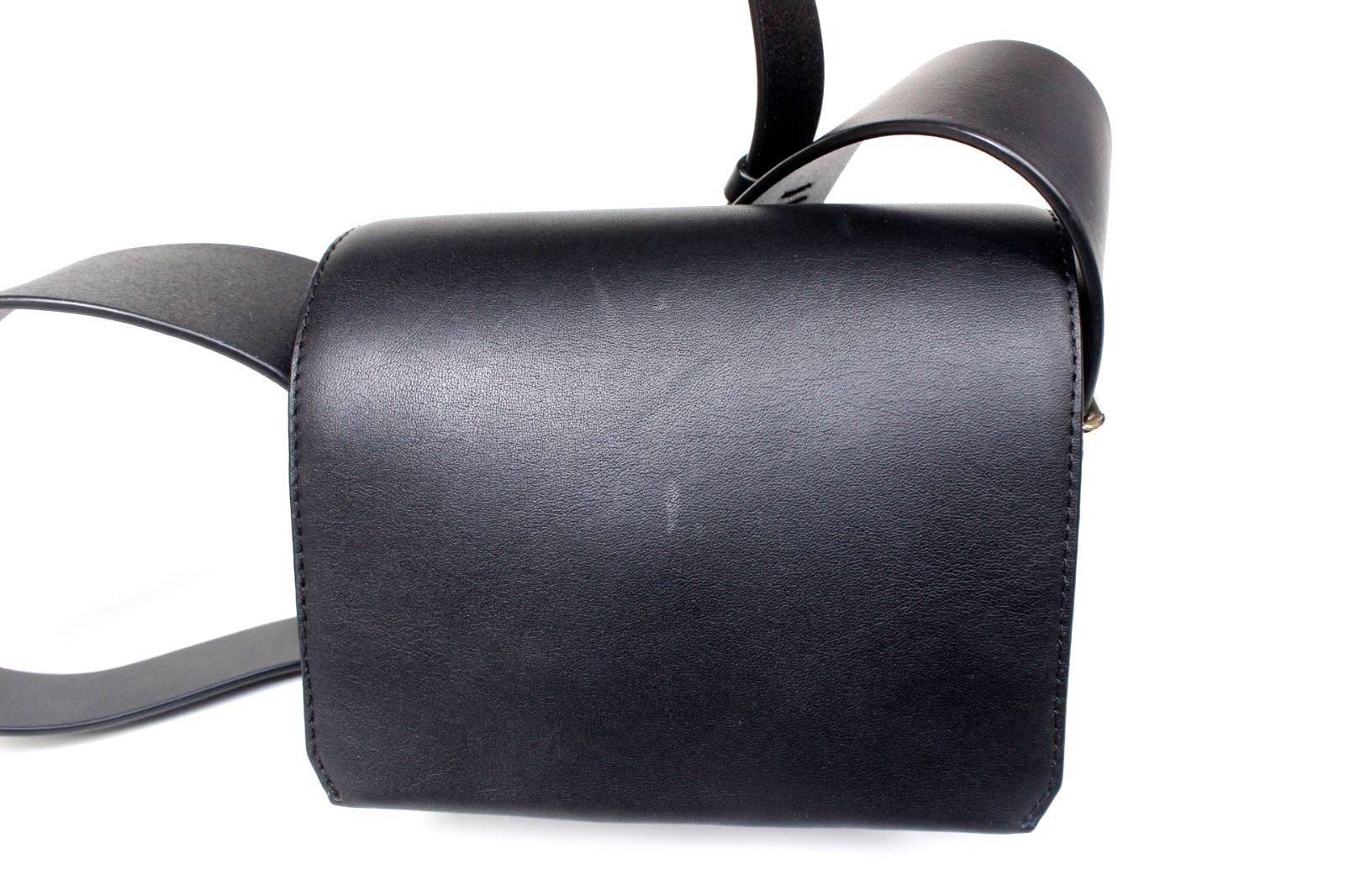  3.1 Phillip Lim Black Mini Alix Flap Bag For Sale 1