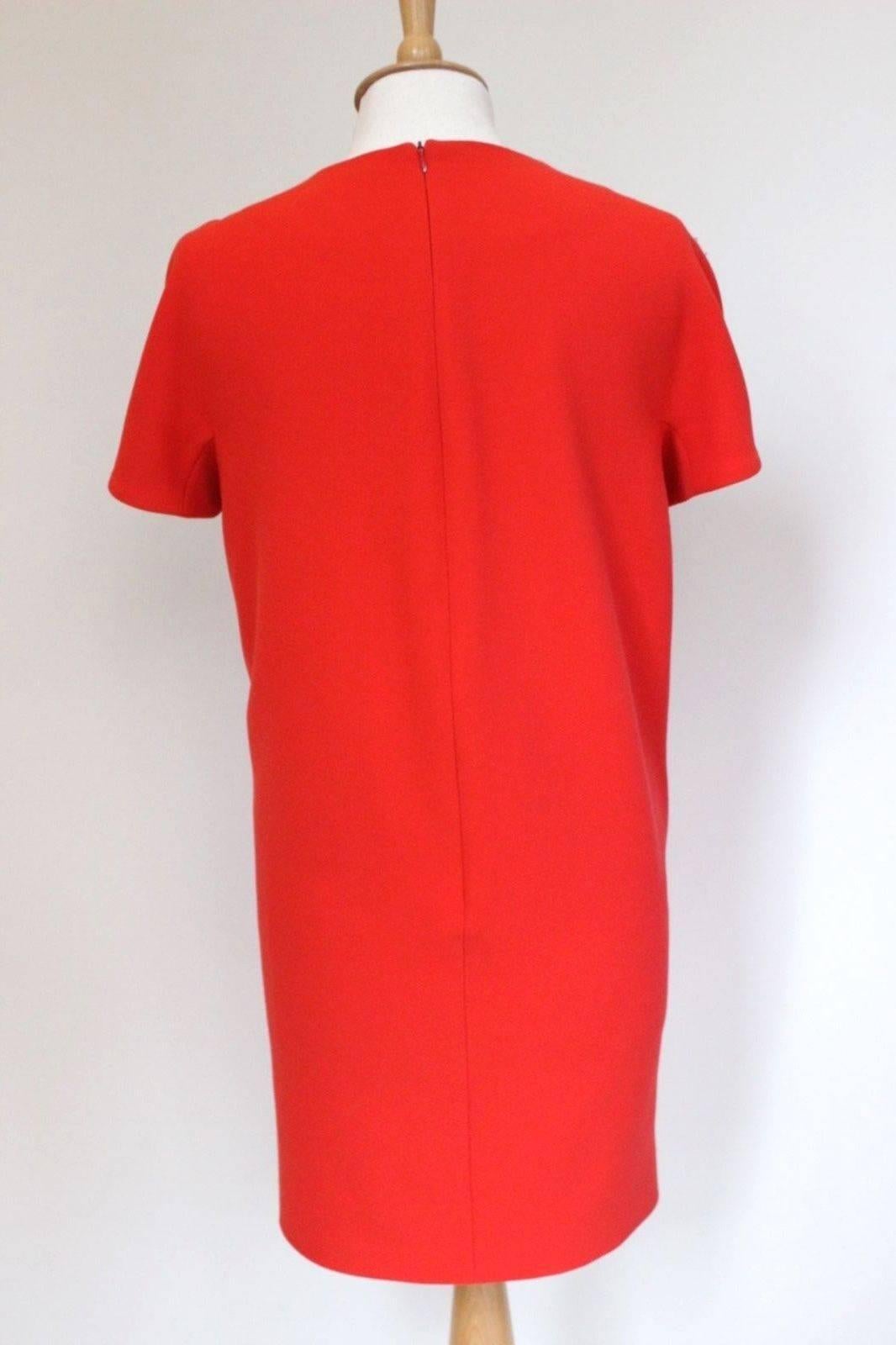 Women's Hussein Chalayan A/W 2012 Ready-To-Wear Catwalk Red Dress I 38 uk 6   For Sale