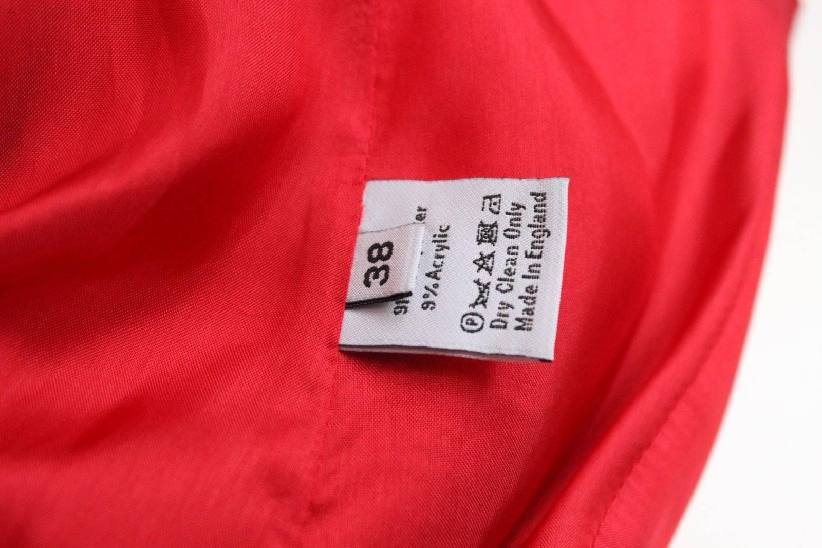 Hussein Chalayan A/W 2012 Ready-To-Wear Catwalk Red Dress I 38 uk 6   For Sale 4