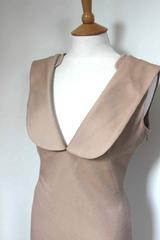 Alexander McQueen Samurai Textured Crepe Pencil Dress It 42 Uk 10