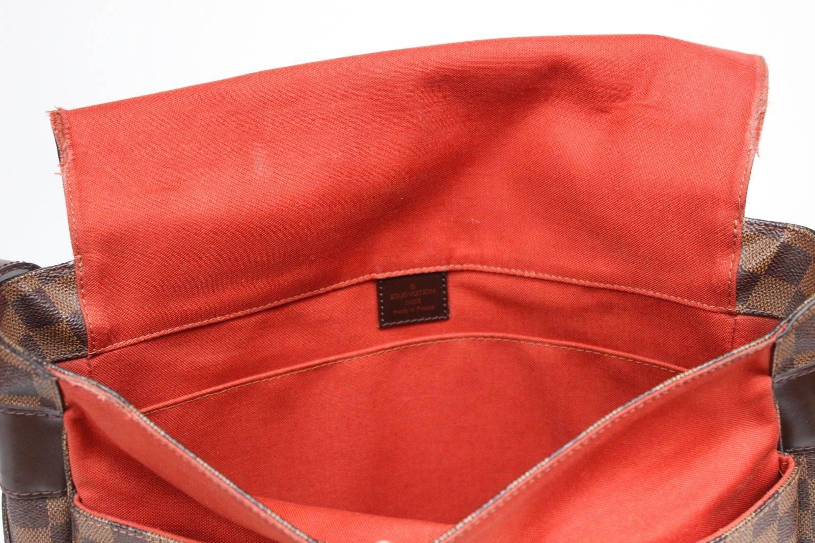 Louis Vuitton Damier Ebene Canvas Bastille Messenger Bag For Sale 2