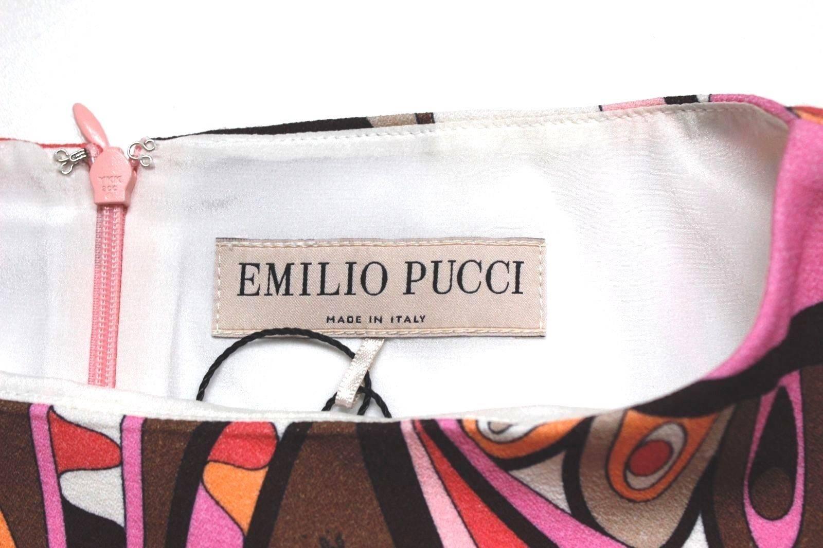 Emilio Pucci Pink Print Resort 2015 Dress 40 uk 8   3