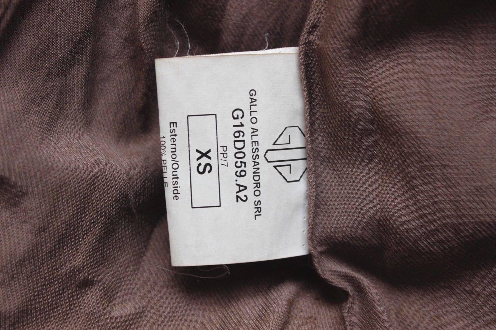 Golden Goose Deluxe Brand Tan Leather Jacket XS  For Sale 3