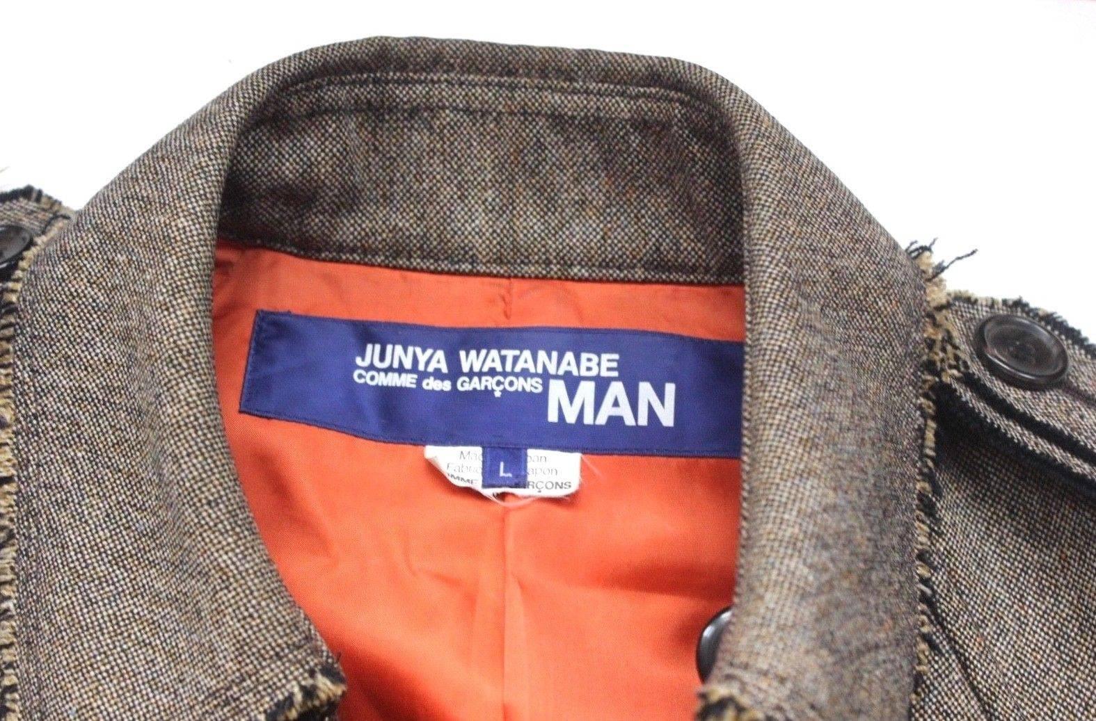 Men's Comme Des Garcons Junya Watanabe Man's Trench Coat L  For Sale