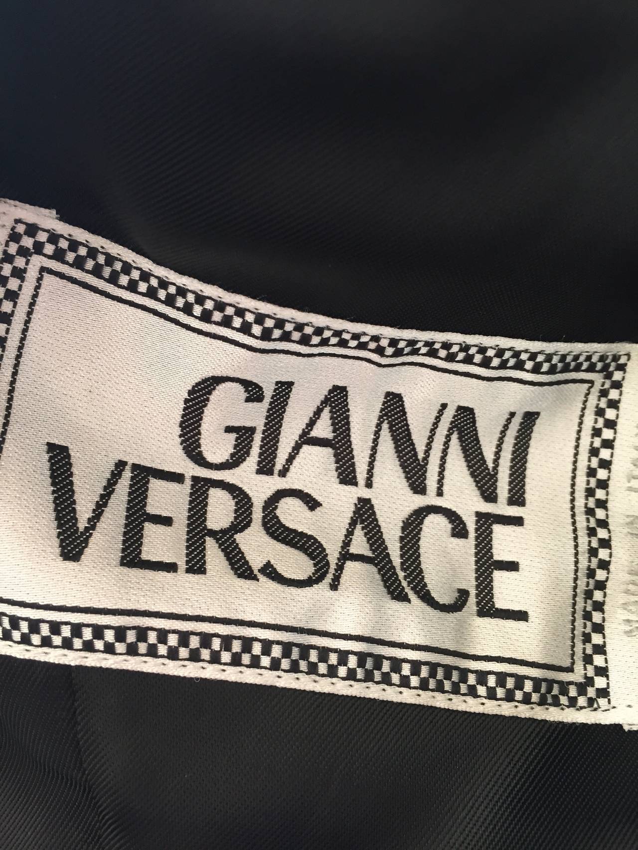 Gianni Versace Iconic 1992 Leather Vest 4