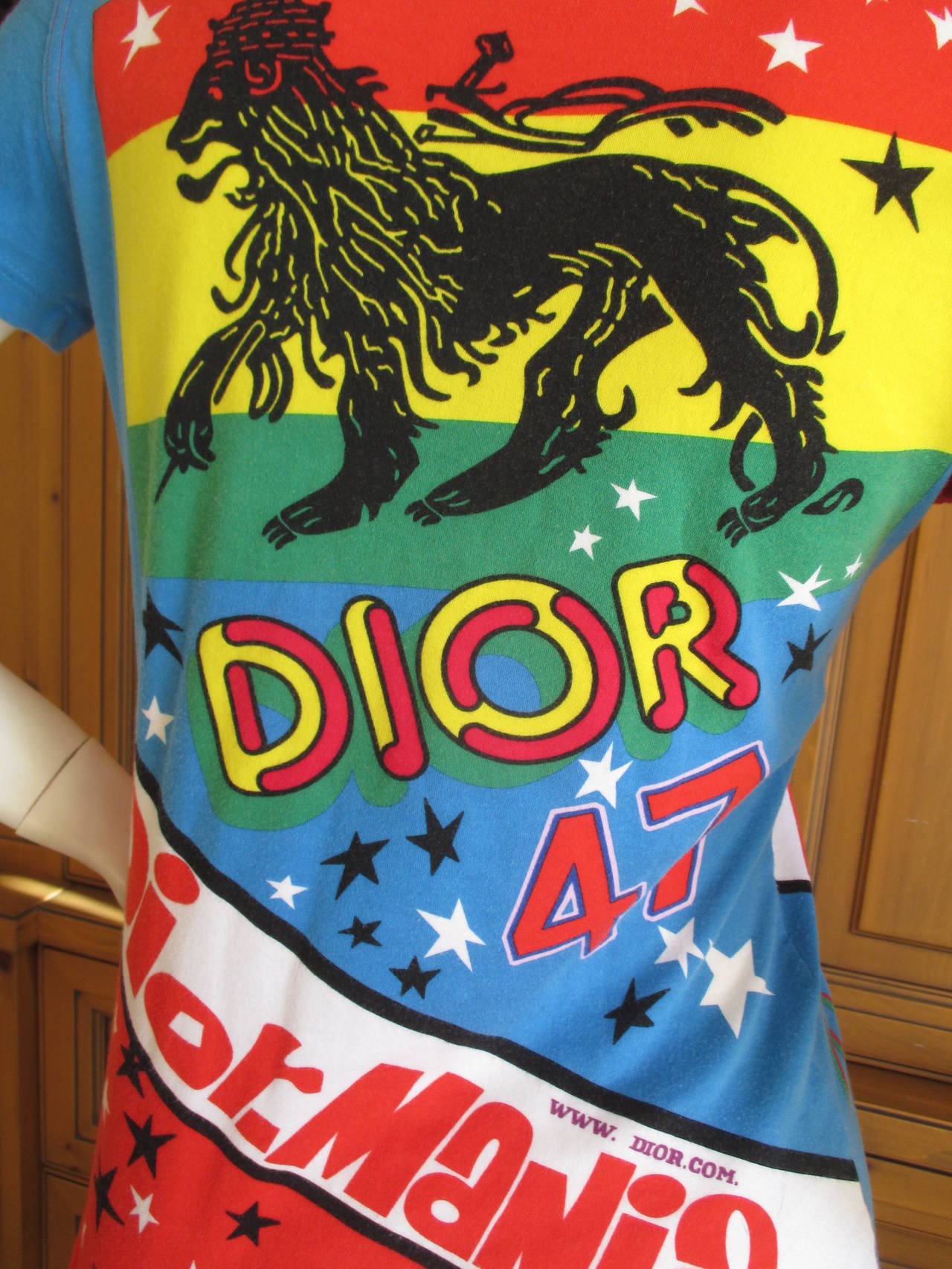 Christian Dior by Galliano 2004 Rasta Collection Tee Shirt