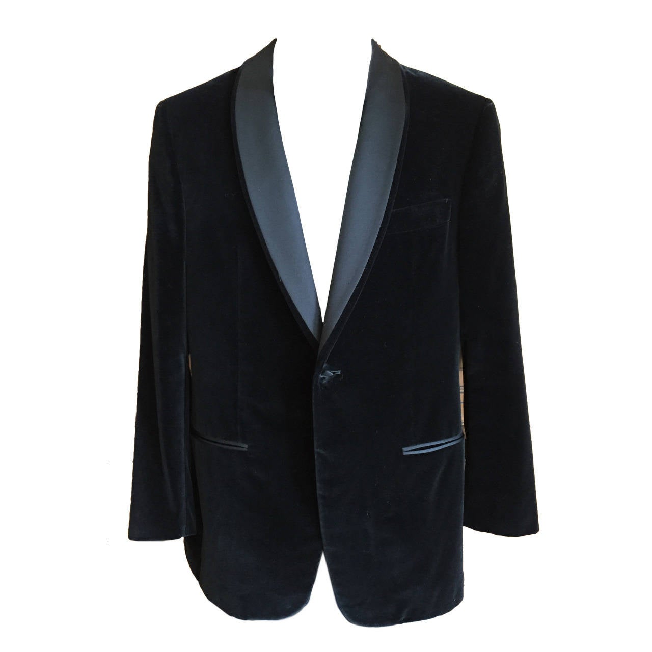 Tom Ford for Gucci Mens Velvet Smoking Jacket at 1stDibs | gucci ...