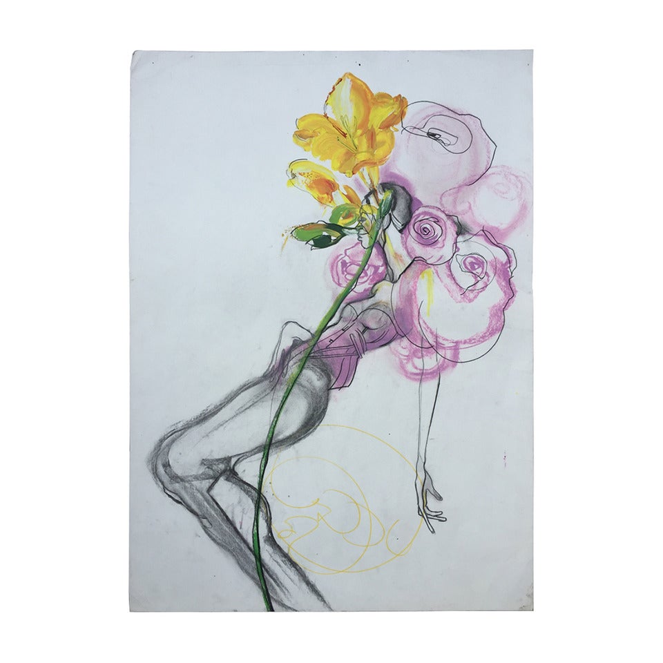 John galliano drawings online